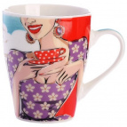 9-31229-3 Кружка 340мл Beauty Woman Girl LR (х36)