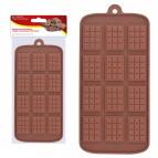 Форма для шоколадных конфет силиконовая "Плиточки".