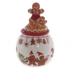 Конфетница "Пряничное настроение", 850 мл, L12 W12 H21 см