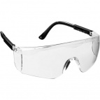 KRAFTOOL ULTRA прозрачные, линза увеличенного размера устойчивая к царапинам и запотеванию, открытого типа, защитные очки (110461)