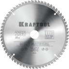 KRAFTOOL Multi Material, 235 х 30 мм, 64Т, пильный диск по алюминию (36953-235-30)