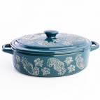 60367 Кастрюля с крышкой 850 мл керамика LR (х12)