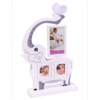 Фоторамка-коллаж (3 фото 2-4х6, 1-9х13) Слоник ФР-7371