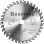 KRAFTOOL Optima, 185 х 20 мм, 36Т, пильный диск по дереву (36951-185-20)