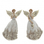 824996 Фигурка декоративная "Ангел", L10 W6,5 H17 см, 2в.