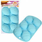 Форма для шоколадных яиц "Пасхальная" 21х13х2,5 см. NEW