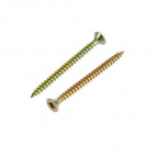 Саморез пот. Pozi желтый цинк 3,5х20 (25шт)