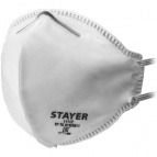 STAYER фильтрующая полумаска F-80, класс защиты FFP1, плоская  (11112)