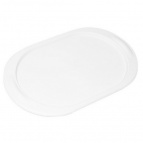 Поднос овальный 48х29см (белый)