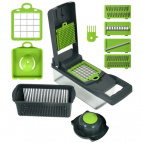 Овощерезка "Комбо". Общий размер 30х11х10,5 см, контейнер 23х10х7,5 см. NEW