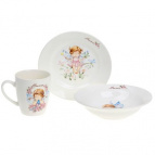 (ЕВРО) Набор посуды 3 пр. /Новый "Феечки"