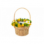 Пасхальная корзина 23*23*31см, "Солнечное утро"