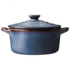 ГОРШОЧЕК ДЛЯ ЗАПЕКАНИЯ РЕАКТИВНЫЙ СИНИЙ/REACTIVE BLUE 18,5*14,5*6,5/10СМ 600 МЛ