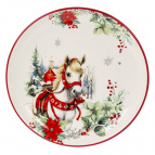 Блюдо "Лошадь", L33 W33 H6 см