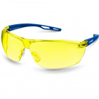 ЗУБР БОЛИД жёлтые, сферические линзы устойчивые к запотеванию, открытого типа, защитные очки (110486)