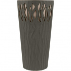 Горшок для цветов InGreen Winds D 340мм/40 л с дренажной вставкой 18,7л антрацит