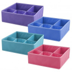 Органайзер для хранения вещей (универсальный). Размер 40*40*13см. 4цв NEW