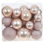 Украшение новогоднее "Шар", набор из 26-ти шт, L27,5 W18 H26 см