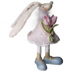 ФИГУРКА ДЕКОРАТИВНАЯ КРОЛИК 9*9*28 СМ