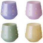 НАБОР СТАКАНОВ "TENDER COLORS" ИЗ 4 ШТ. 380 МЛ