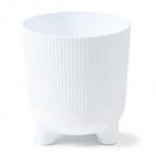 217 Кашпо на ножках ARIA jumper d16; h17,5см 2,4л белый (biały)