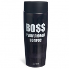 ТЕРМОКРУЖКА AGNESS  "BOSS" 360МЛ