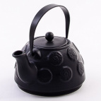 60432 Заварочный чайник 700 мл керамика, черный