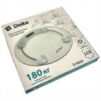 Весы напольные электронные DELTA D-9020 : 180 кг  d28 см (10)