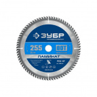 ЗУБР Ламинат 255х30мм 80Т, диск пильный по ламинату, 36930-255-30-80, серия Профессионал