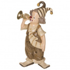 ФИГУРКА "КЛОУН" 6,5*5,5*11,5 СМ. КОЛЛЕКЦИЯ "БУФФОНАДА"