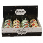 Набор из 12 шт: Украшение новогоднее "Шар", L35 W27 H9 см