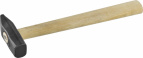 Молоток СИБИН с деревянной ручкой, 500г