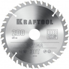 KRAFTOOL Optima, 200 х 32 мм, 36Т, пильный диск по дереву (36951-200-32)