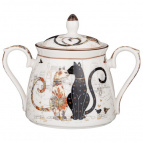САХАРНИЦА LEFARD "ПАРИЖСКИЕ КОТЫ" 420 МЛ, РАЗНОЦВЕТНЫЙ (КОР=36ШТ.)