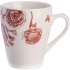 9-31227-4 Кружка 340мл Цветы Пионы Red LR (х36)