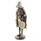 Фигурка декоративная "Лошадь" с часами D4см, (LR44x1 н/п), L12 W7,5 H24,5 см