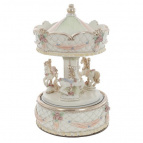 Фигурка декоративная "Карусель" (муз, движ), L10,5 W10,5 H17 см