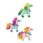 Игрушка набивная "Лошадка", L13,5 W5 H14 см, 3в.