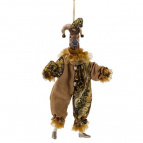 Игрушка набивная подвес "Лошадь-клоун", L16 W10 H36 см (полка 23 см.)