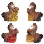 Копилка "Лошадь", L8 W4,5 H9 см, 4в.