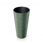 DFRH300-5615C Кашпо FURU ROUND SLIM d30,h57.5см зеленый (earth green) с вклад. (вклад 058480)