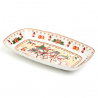 БЛЮДО LEFARD "ТРОЙКА" ПРЯМОУГ. 25*16*3 СМ БЕЛОЕ 
