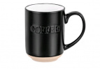 Кружка 500 мл 13*8,8*11,5 см "COFFEE", черная
