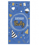 Конверт для денег Birthday Party Вечеринка, УФ-лак 1-04-0402 * Optima