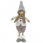 Игрушка набивная (серая коллекция), L18 W11 H53 см