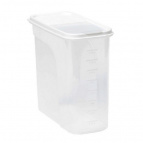 Контейнер для сыпучих продуктов 2,4л (белый)