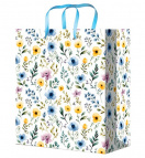 Пакет подарочный с глянцевой ламин 22x31x10 см (ML) Полевые цветы, 128 г ППК-4422 Optima