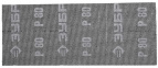 Шлифовальная сетка ЗУБР "ЭКСПЕРТ" абразивная, водостойкая № 80, 115х280мм, 3 листа
