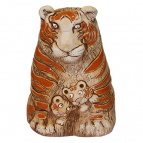 Тигрица с тигрятами копилка керамика 21*13*11 см ( )