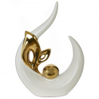 Фигурка декоративная, L19 W6 H19 см